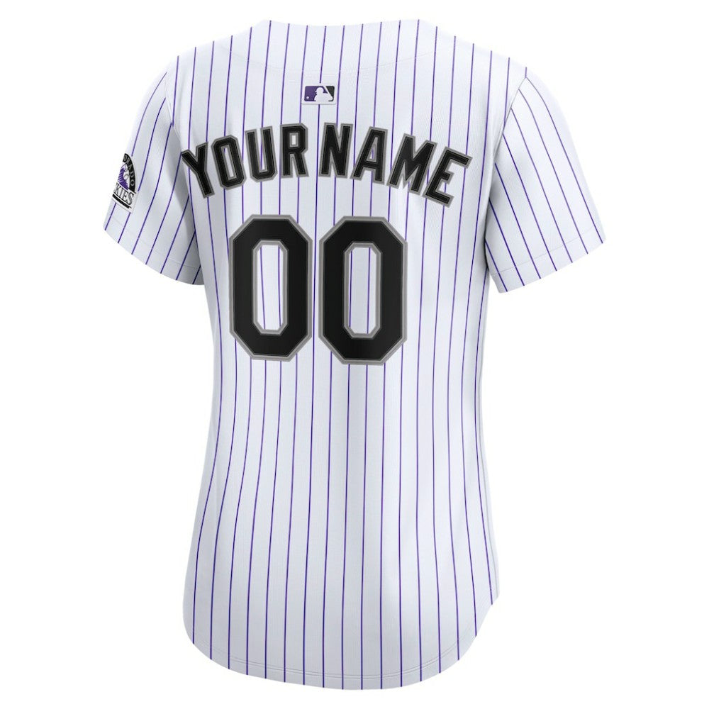 Colorado Rockies Nike Women's Home Limited Custom Jersey - MLB Jerseys