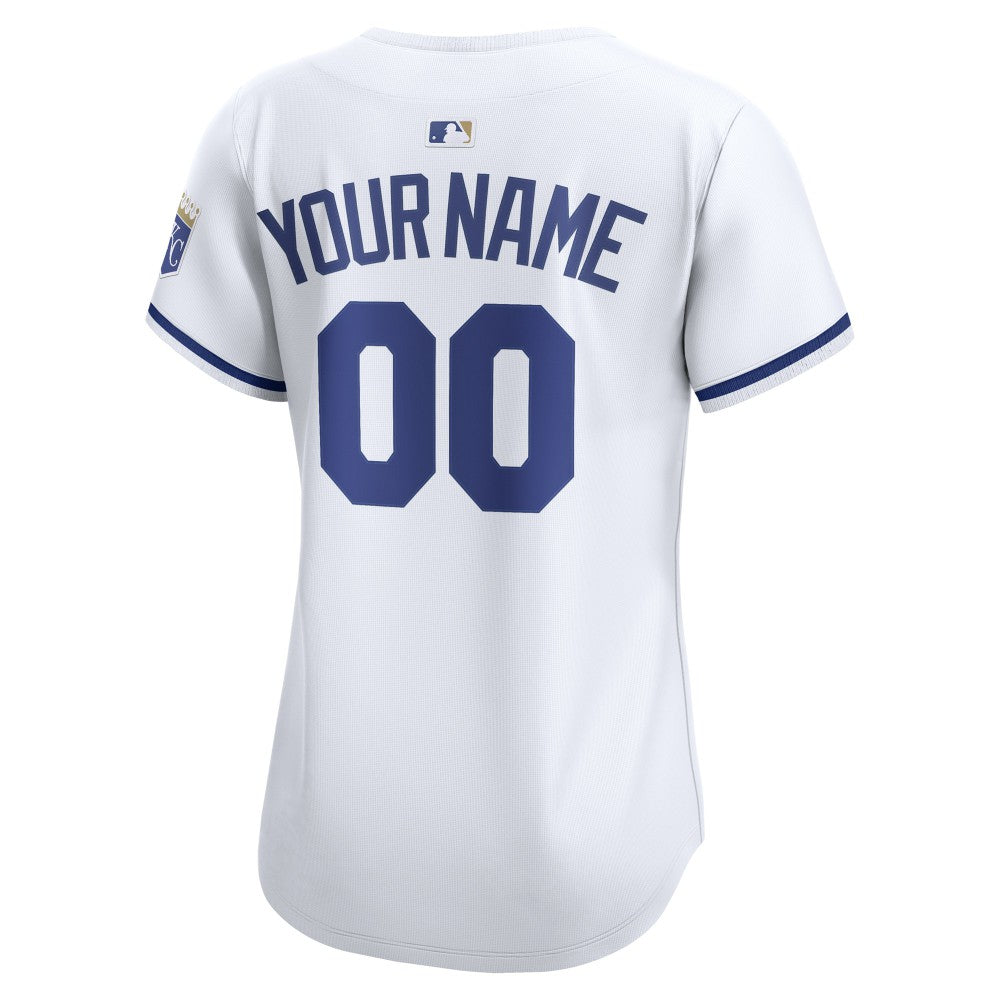 Kansas City Royals Nike Women's Home Limited Custom Jersey - MLB Jerseys