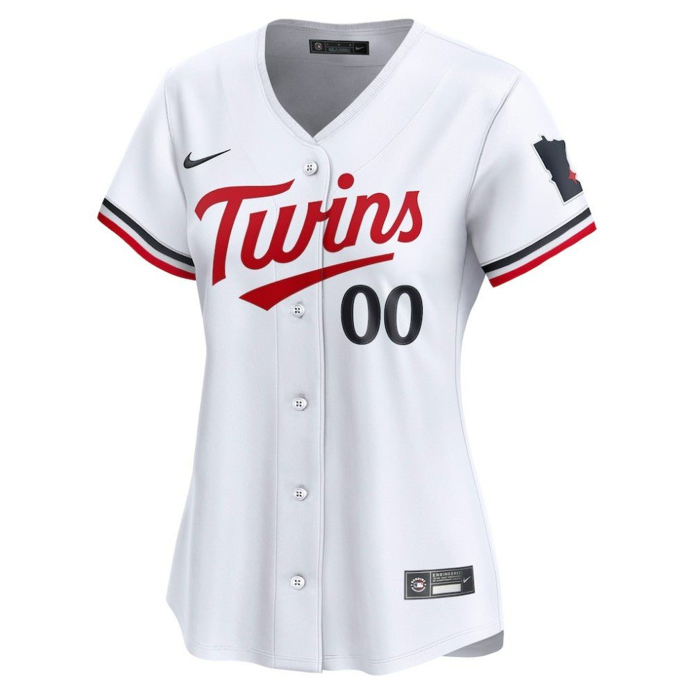 Minnesota Twins Nike Women's Home Limited Custom Jersey - MLB Jerseys