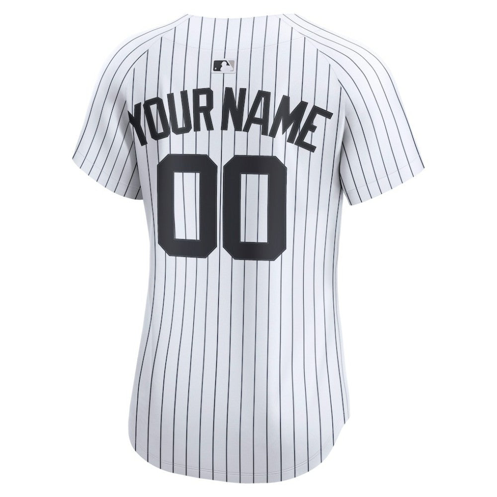 New York Yankees Nike Women's Home Limited Custom Jersey - MLB Jerseys