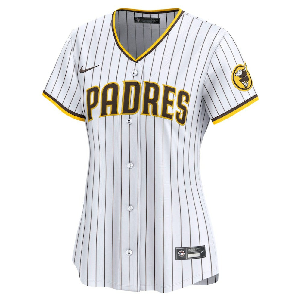 San Diego Padres Nike Women's Home Limited Custom Jersey - MLB Jerseys