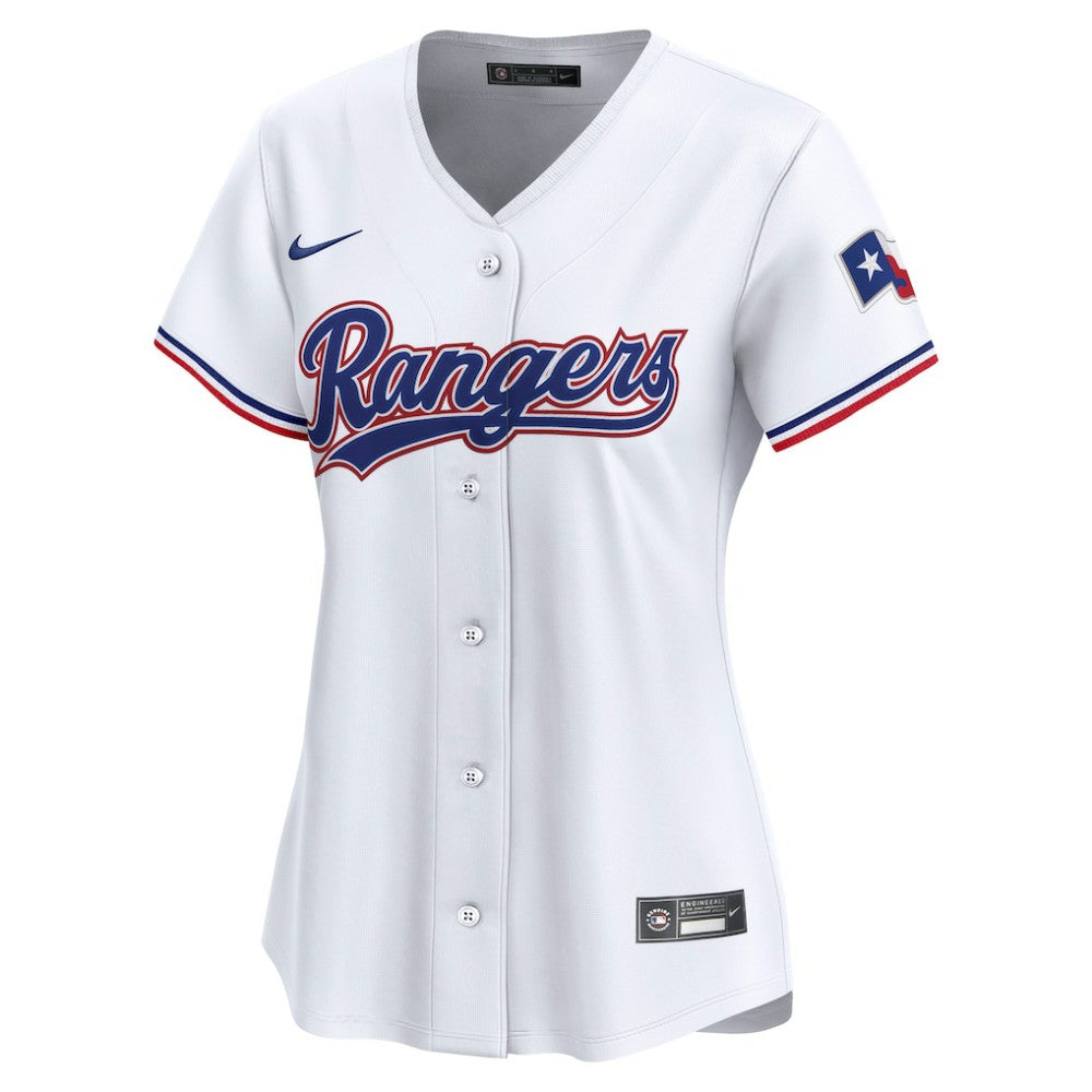 Texas Rangers Nike Women's Home Limited Custom Jersey - MLB Jerseys