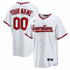 Cleveland Guardians Nike Home Custom Replica Jersey - MLB Jerseys
