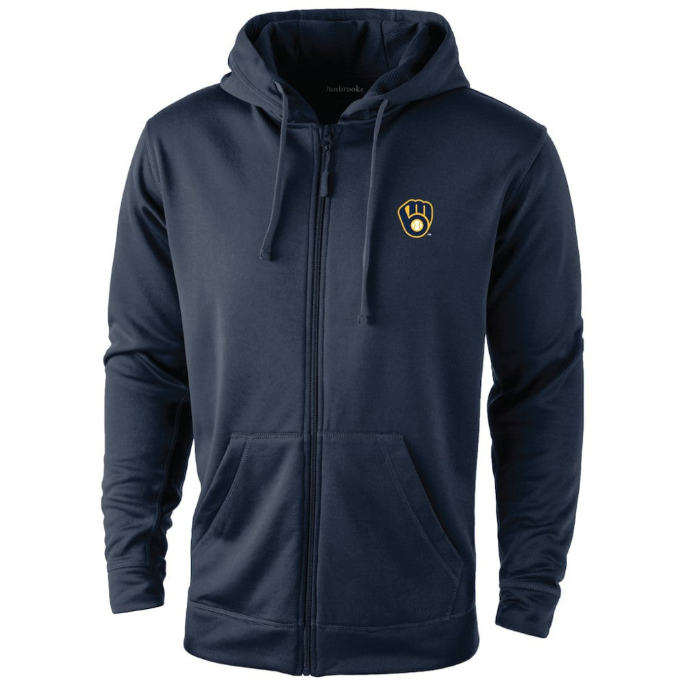 Milwaukee Brewers Dunbrooke Trophy Full-Zip Hoodie - MLB Hoodies