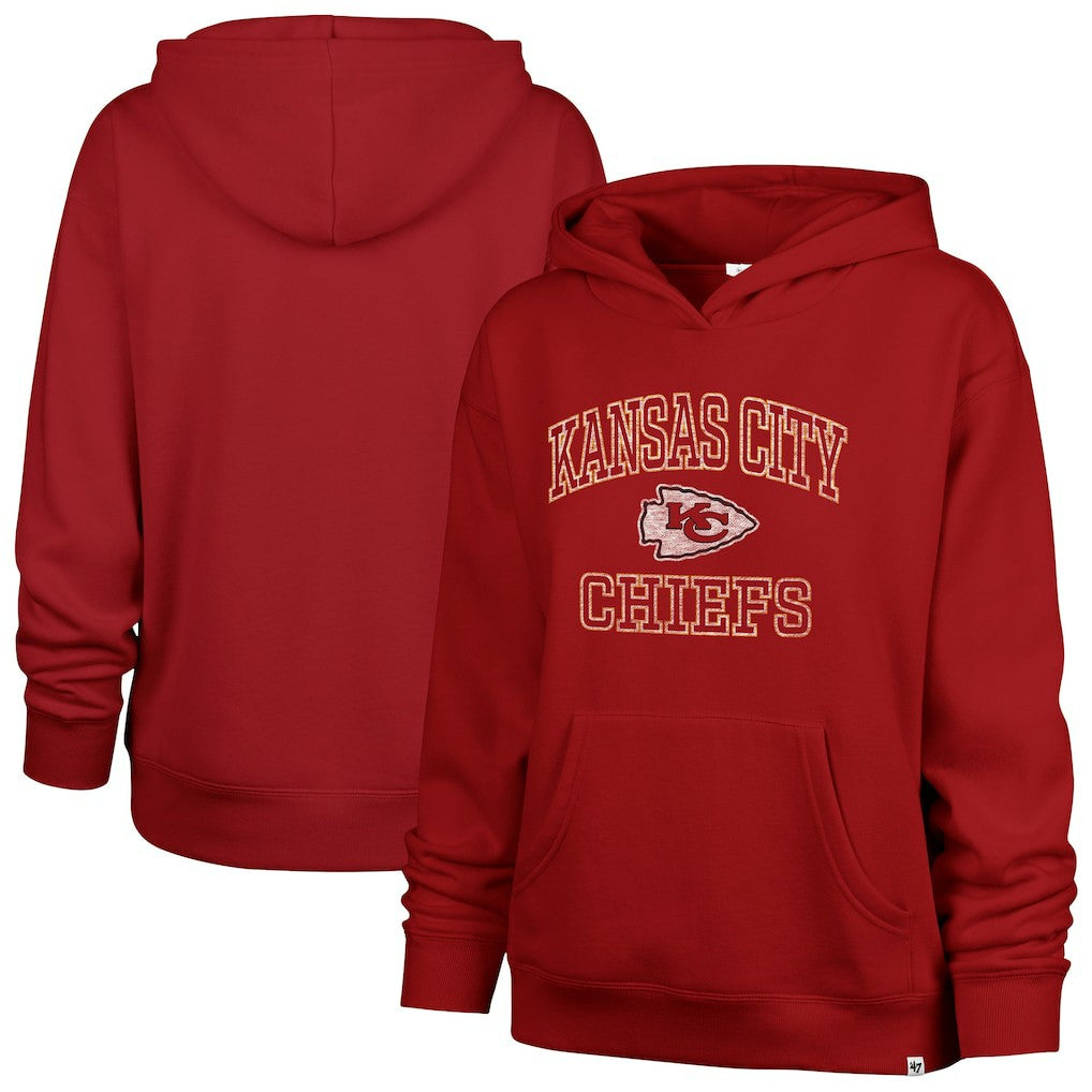 Kansas City Chiefs '47 Women's Clarity Naomi Hoodie | NFL Hot
