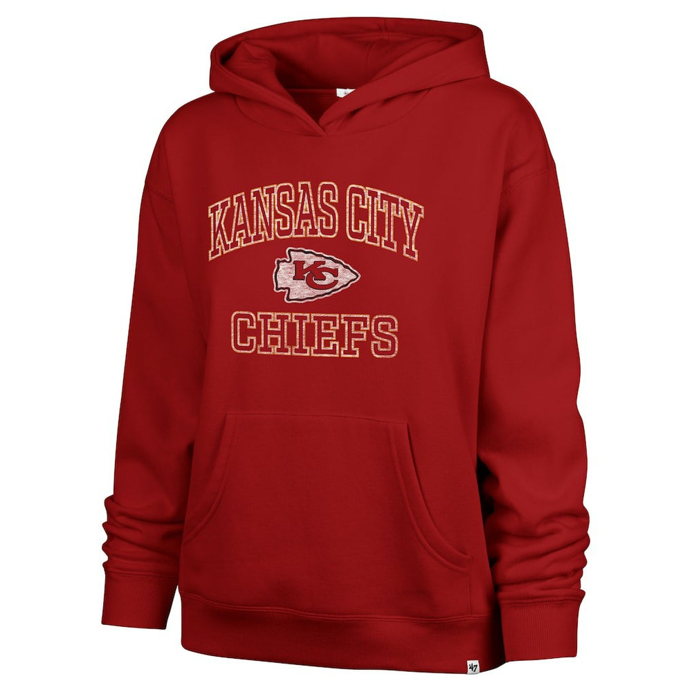 Kansas City Chiefs '47 Women's Clarity Naomi Hoodie | NFL Hot