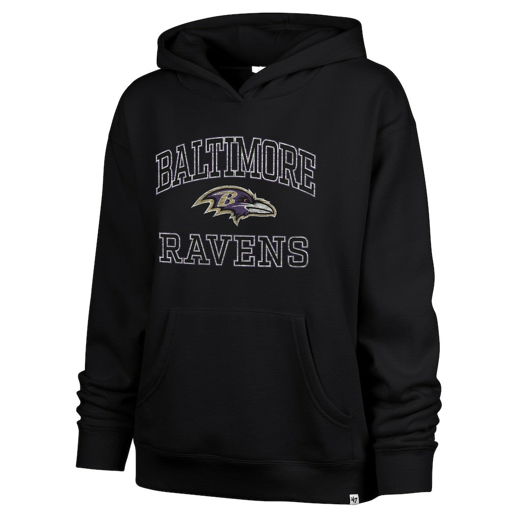 Baltimore Ravens '47 Women's Clarity Naomi Hoodie | NFL On sale