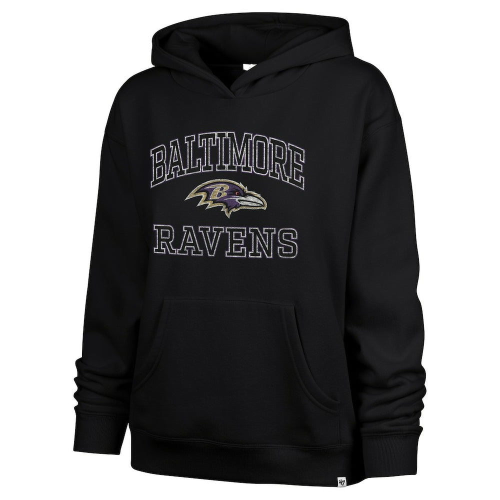 Baltimore Ravens '47 Women's Clarity Naomi Hoodie | NFL On sale
