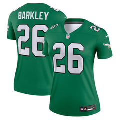 Philadelphia Eagles Saquon Barkley  Women's Legend Player Performance Top | NFL Hot