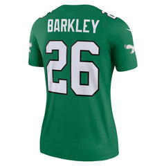 Philadelphia Eagles Saquon Barkley  Women's Legend Player Performance Top | NFL Hot