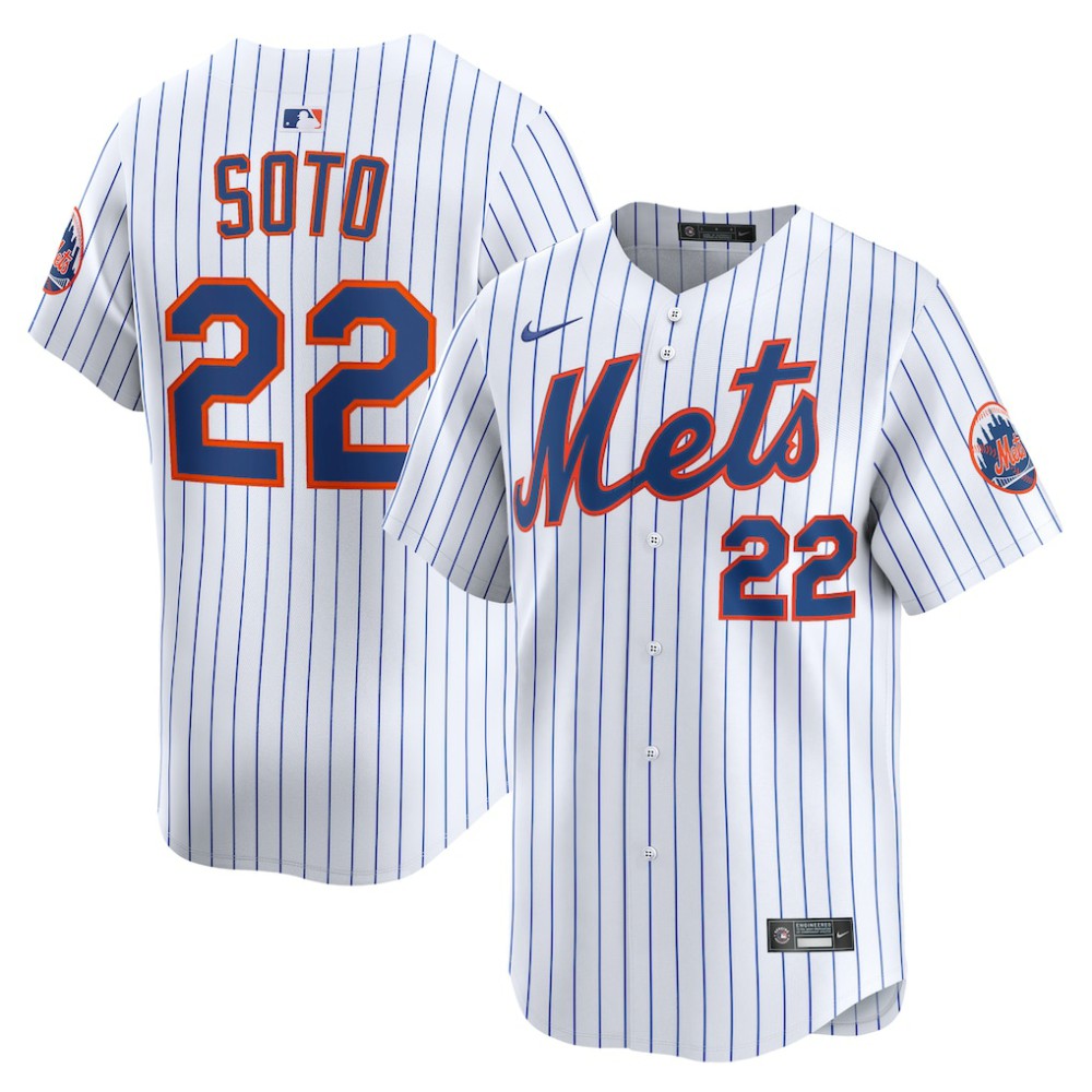 Juan Soto New York Mets Nike Home Limited Player Jersey - MLB Jerseys