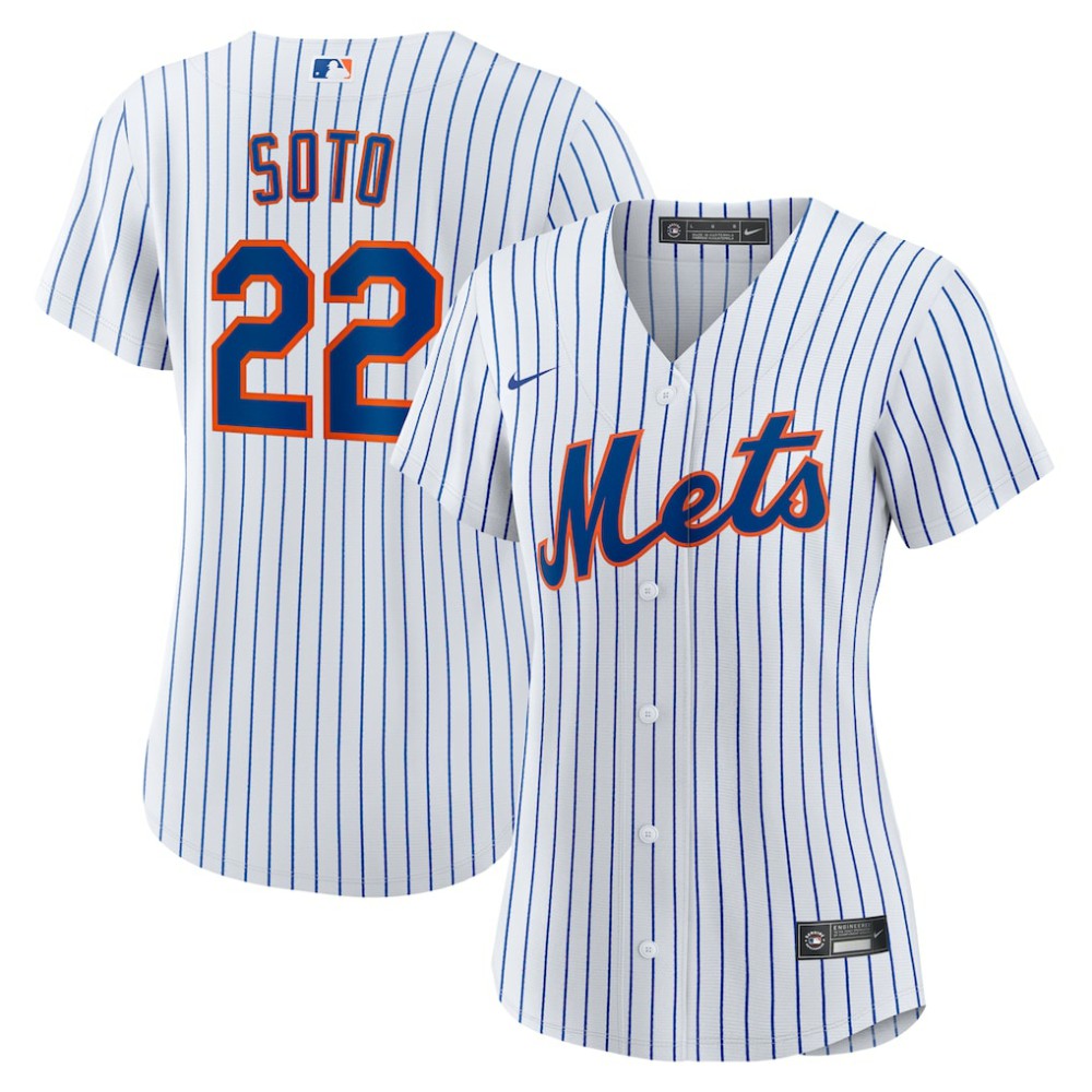 Juan Soto New York Mets Nike Women's Home Replica Player Jersey - MLB Jerseys