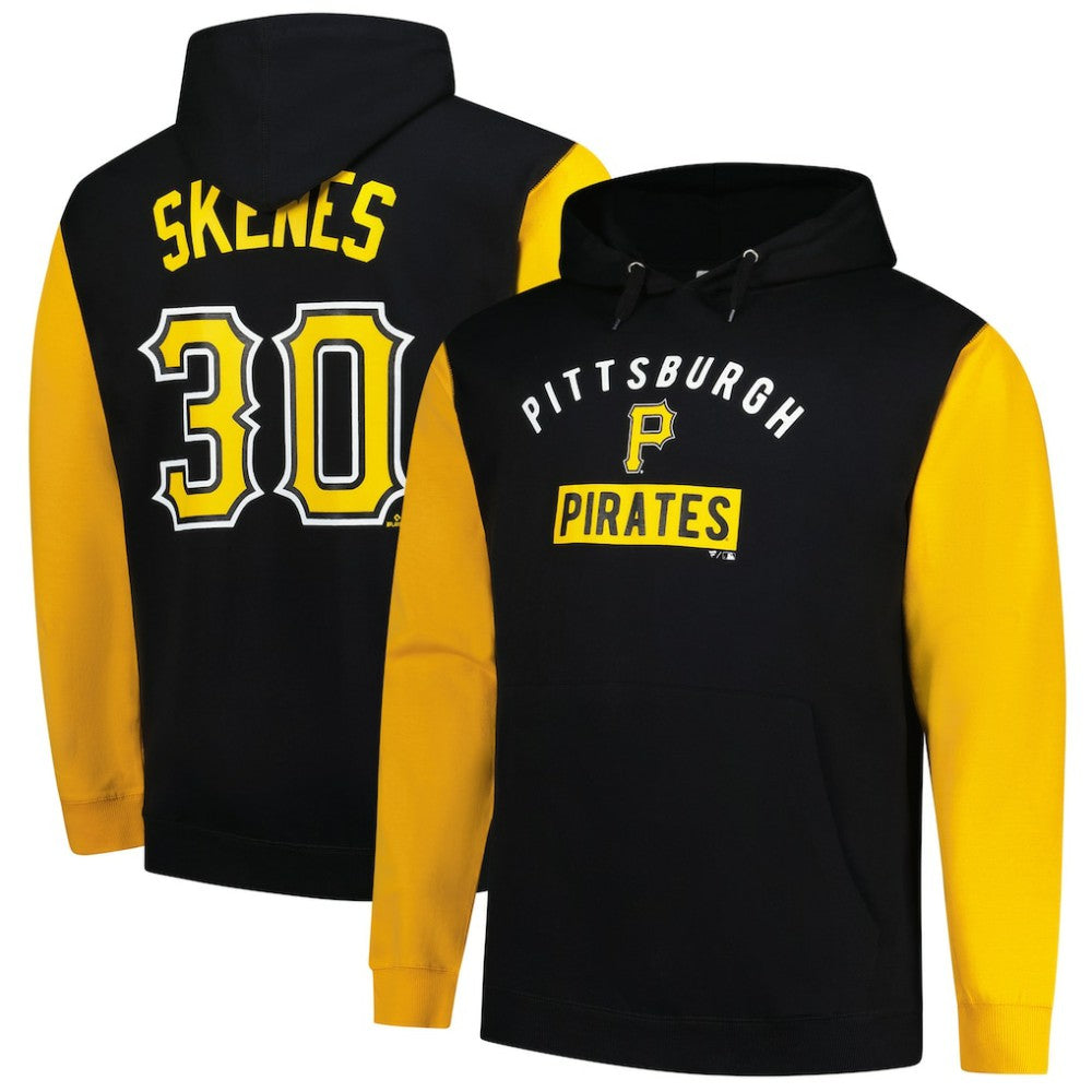 Paul Skenes Pittsburgh Pirates Profile Big & Tall Fleece Pullover Hoodie - MLB Hoodies