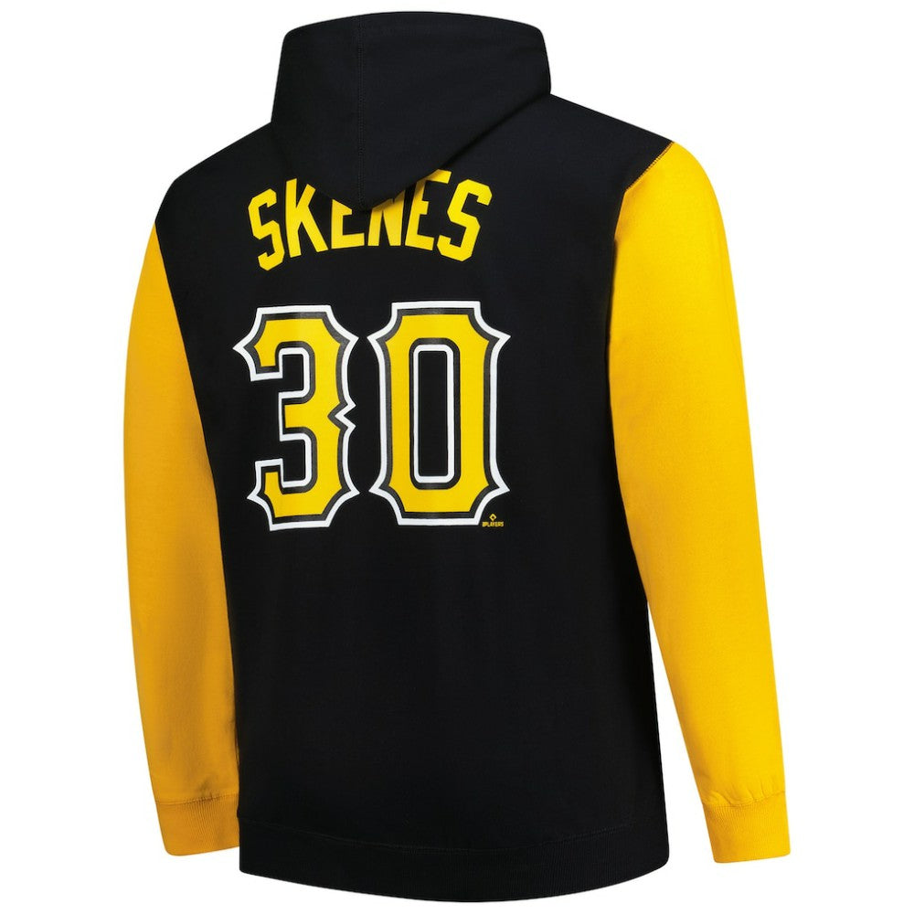 Paul Skenes Pittsburgh Pirates Profile Big & Tall Fleece Pullover Hoodie - MLB Hoodies