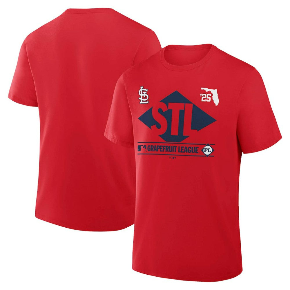 St. Louis Cardinals Fanatics 2025 Spring Training Grapefruit League True Icon T-Shirt - MLB T-shirts