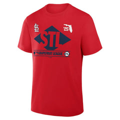 St. Louis Cardinals Fanatics 2025 Spring Training Grapefruit League True Icon T-Shirt - MLB T-shirts