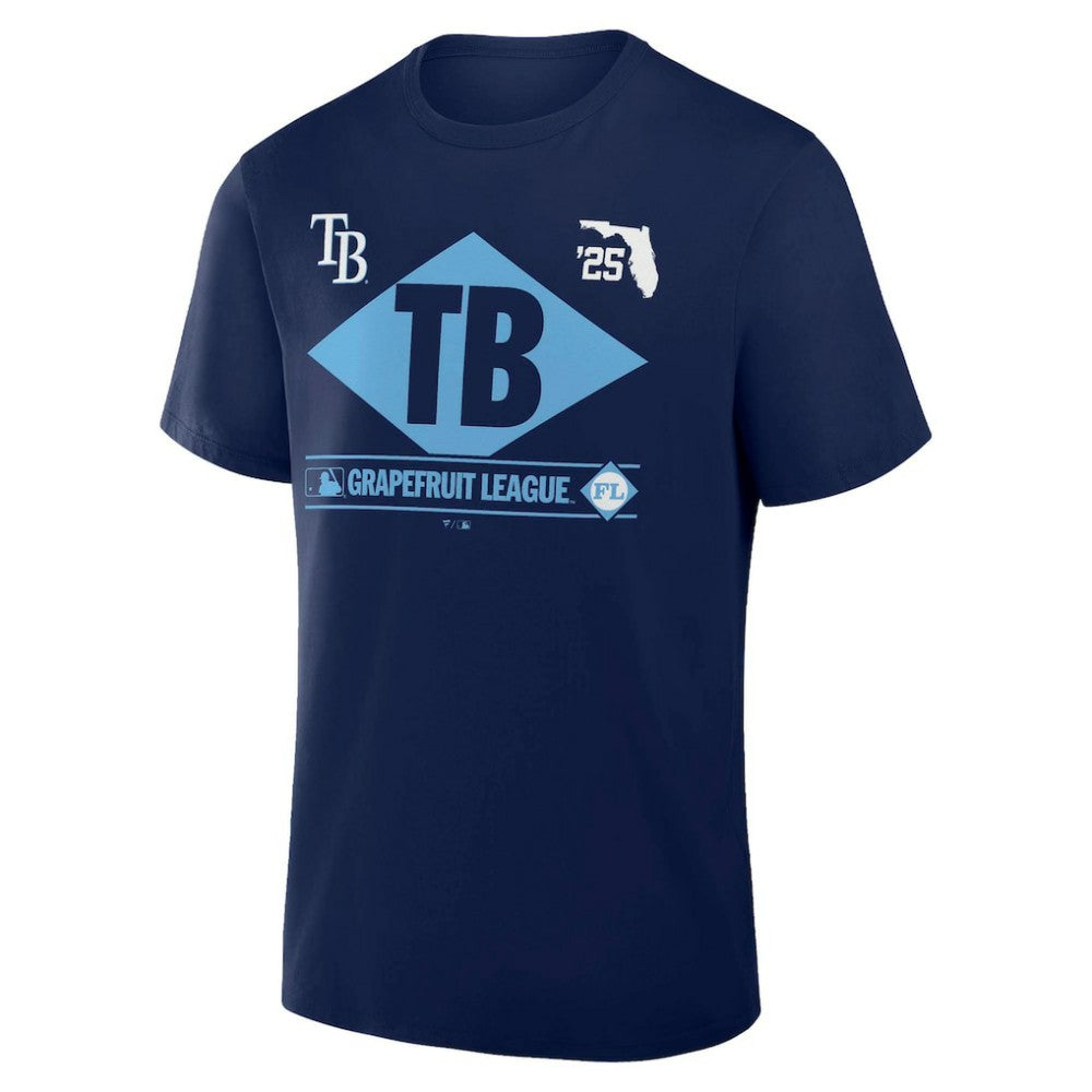 Tampa Bay Rays Fanatics 2025 Spring Training Grapefruit League True Icon T-Shirt - MLB T-shirts