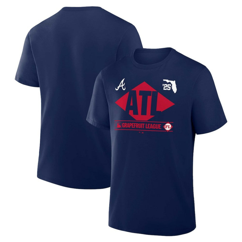 Atlanta Braves Fanatics 2025 Spring Training Grapefruit League True Icon T-Shirt - MLB T-shirts