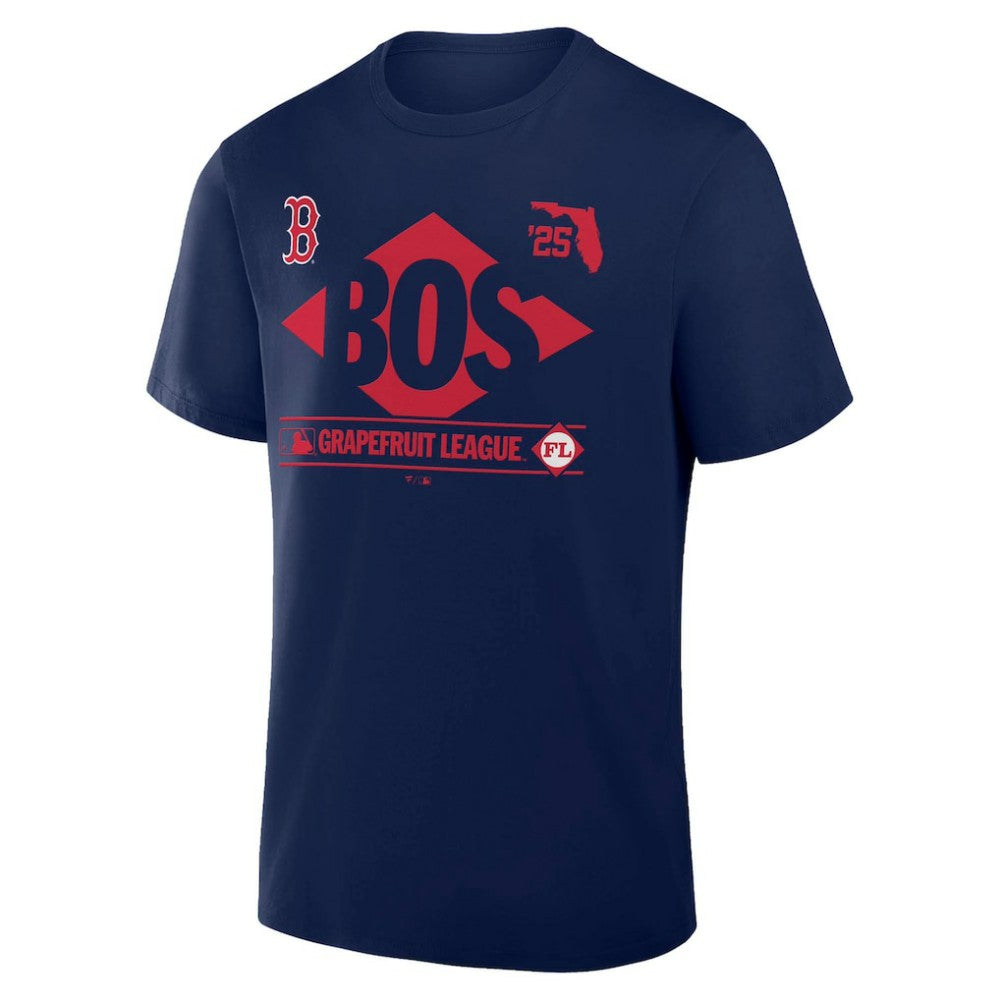 Boston Red Sox Fanatics 2025 Spring Training Grapefruit League True Icon T-Shirt - MLB T-shirts