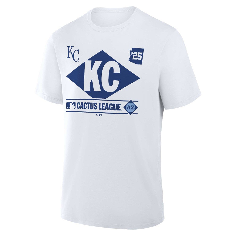 Kansas City Royals Fanatics 2025 Spring Training Cactus League True Icon T-Shirt  - MLB T-shirts