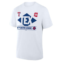 Texas Rangers Fanatics 2025 Spring Training Cactus League True Icon T-Shirt  - MLB T-shirts