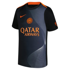 Inter Milan Youth 2025/26 Third Academy Pro Pre-Match Dri-Fit Top