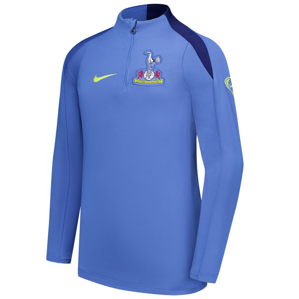 Tottenham Hotspur Youth 2025/26 Strike Drill Quarter-Zip Dri-FIT Long Sleeve Top