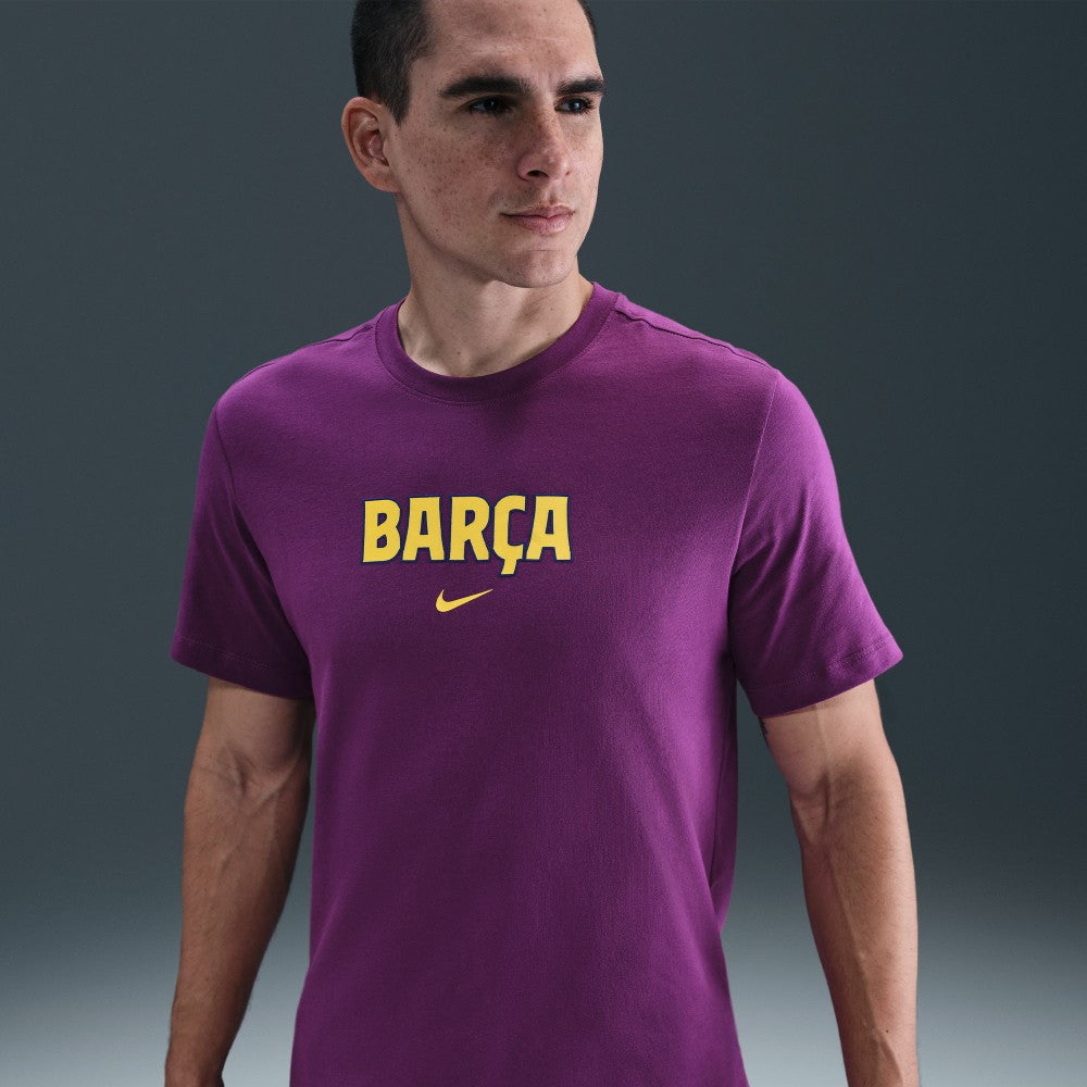 Barcelona 2025/26 Wordmark T-Shirt