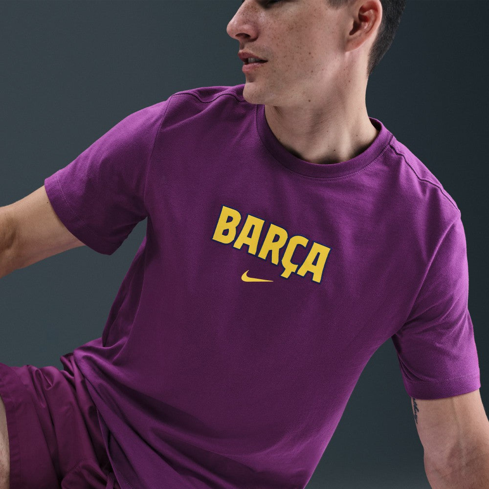 Barcelona 2025/26 Wordmark T-Shirt