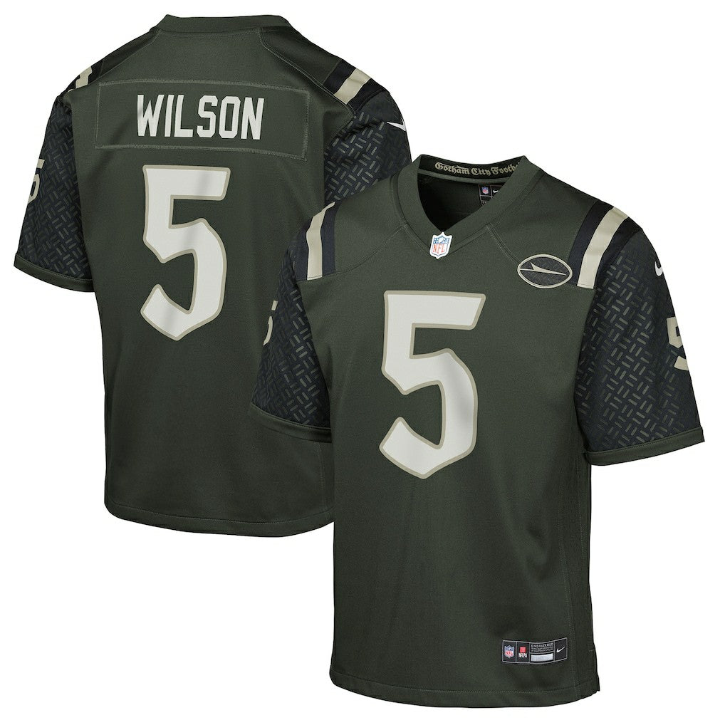 New York Jets Garrett Wilson  Youth 2025 Rivalries Collection Game Jersey | NFL Outlet