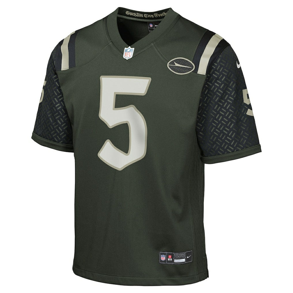New York Jets Garrett Wilson  Youth 2025 Rivalries Collection Game Jersey | NFL Outlet