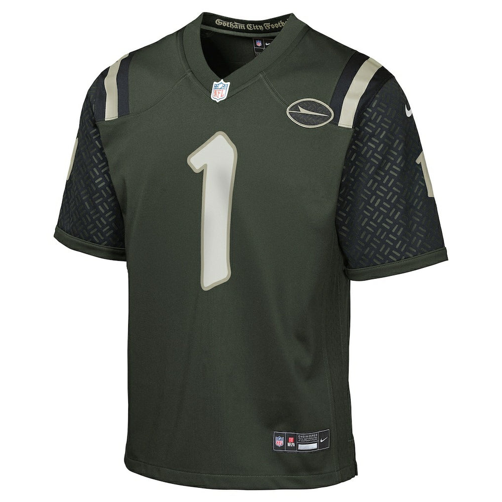 New York Jets Ahmad Sauce Gardner  Youth 2025 Rivalries Collection Game Jersey | NFL Hot