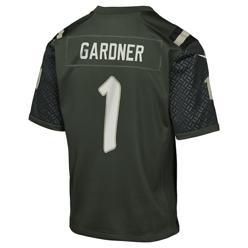 New York Jets Ahmad Sauce Gardner  Youth 2025 Rivalries Collection Game Jersey | NFL Hot