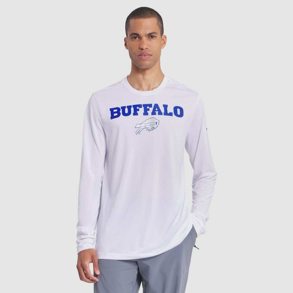 Buffalo Bills 2025 Rivalries Collection Sideline Legend Dri-FIT Long Sleeve T-Shirt | NFL Sale
