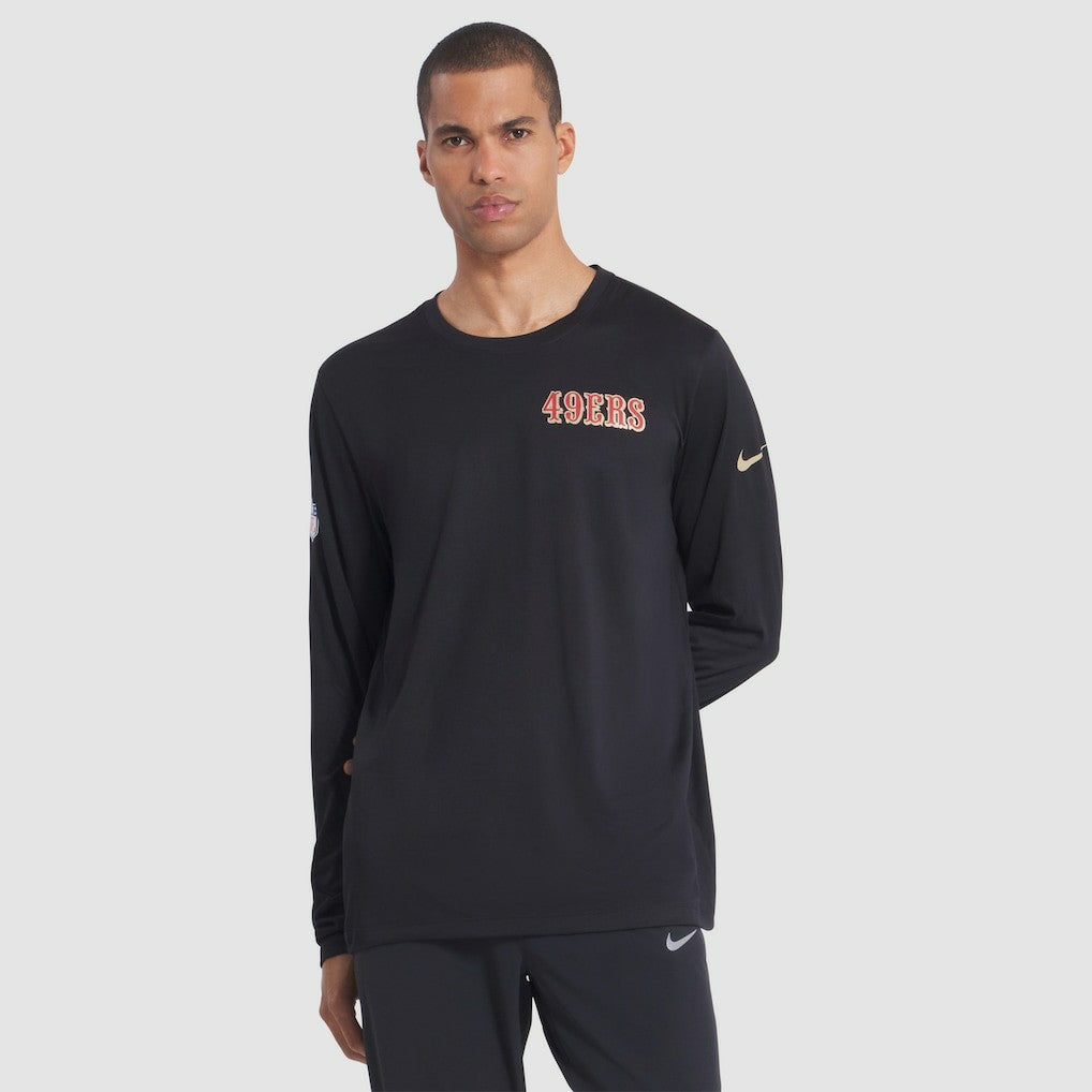 San Francisco 49ers 2025 Rivalries Collection Sideline Legend Dri-FIT Long Sleeve T-Shirt | NFL Outlet