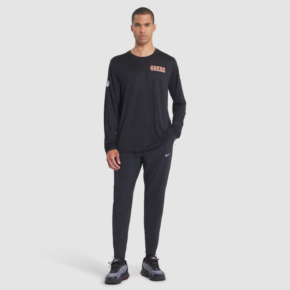San Francisco 49ers 2025 Rivalries Collection Sideline Legend Dri-FIT Long Sleeve T-Shirt | NFL Outlet