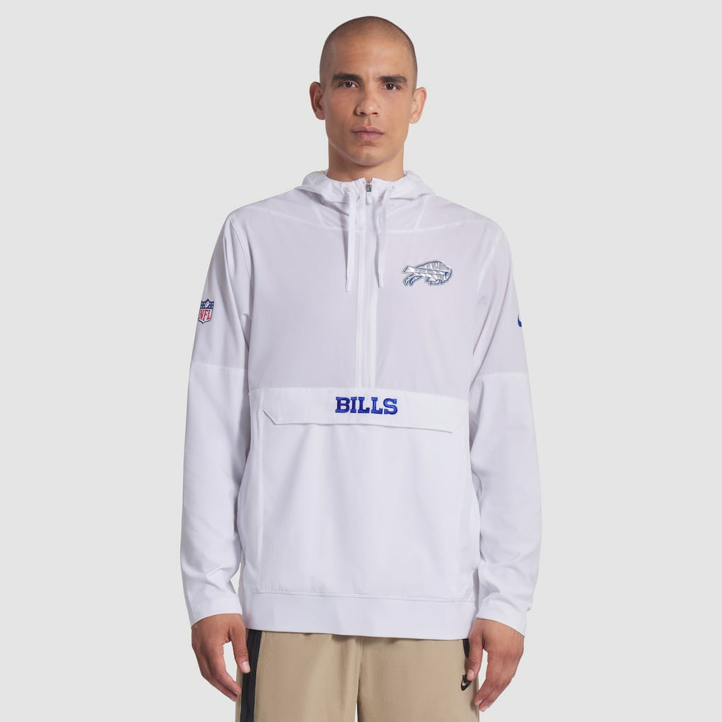 Buffalo Bills 2025 Rivalries Collection Sideline Anorak Half-Zip Hoodie Jacket | NFL Near me