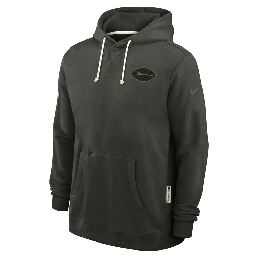 New York Jets 2025 Rivalries Collection Standard Issue Sideline Dri-FIT Hoodie | NFL Outlet