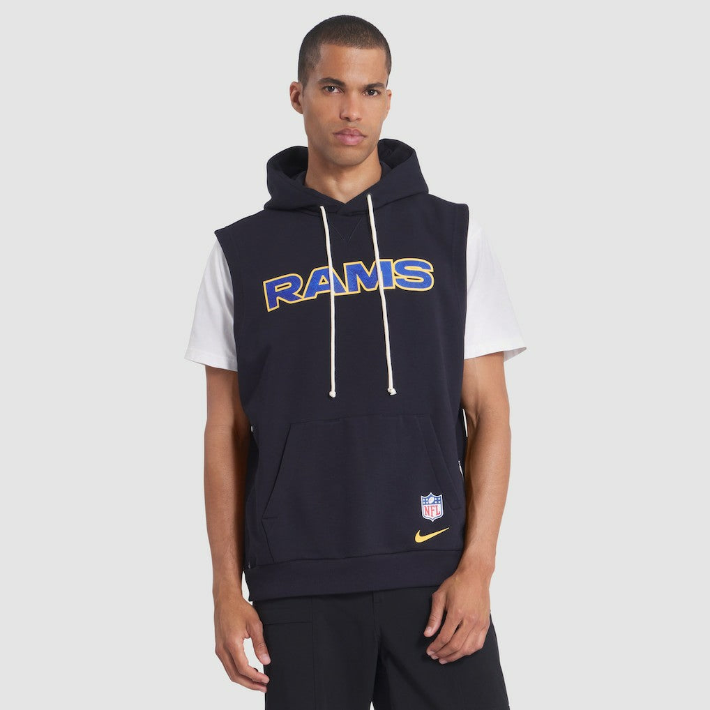 Los Angeles Rams 2025 Rivalries Collection Standard Issue Sideline Dri-FIT Sleeveless Hoodie | NFL Online