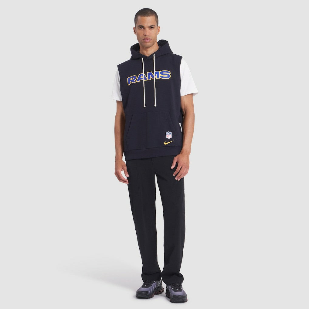 Los Angeles Rams 2025 Rivalries Collection Standard Issue Sideline Dri-FIT Sleeveless Hoodie | NFL Online