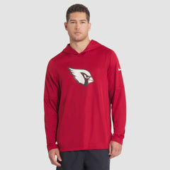 Arizona Cardinals 2025 Rivalries Collection Sideline Dri-FIT Long Sleeve Hoodie T-Shirt | NFL Hot