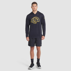 Los Angeles Rams 2025 Rivalries Collection Sideline Dri-FIT Long Sleeve Hoodie T-Shirt | NFL New
