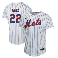 Juan Soto New York Mets Nike Youth Home Game Player Jersey - MLB Jerseys