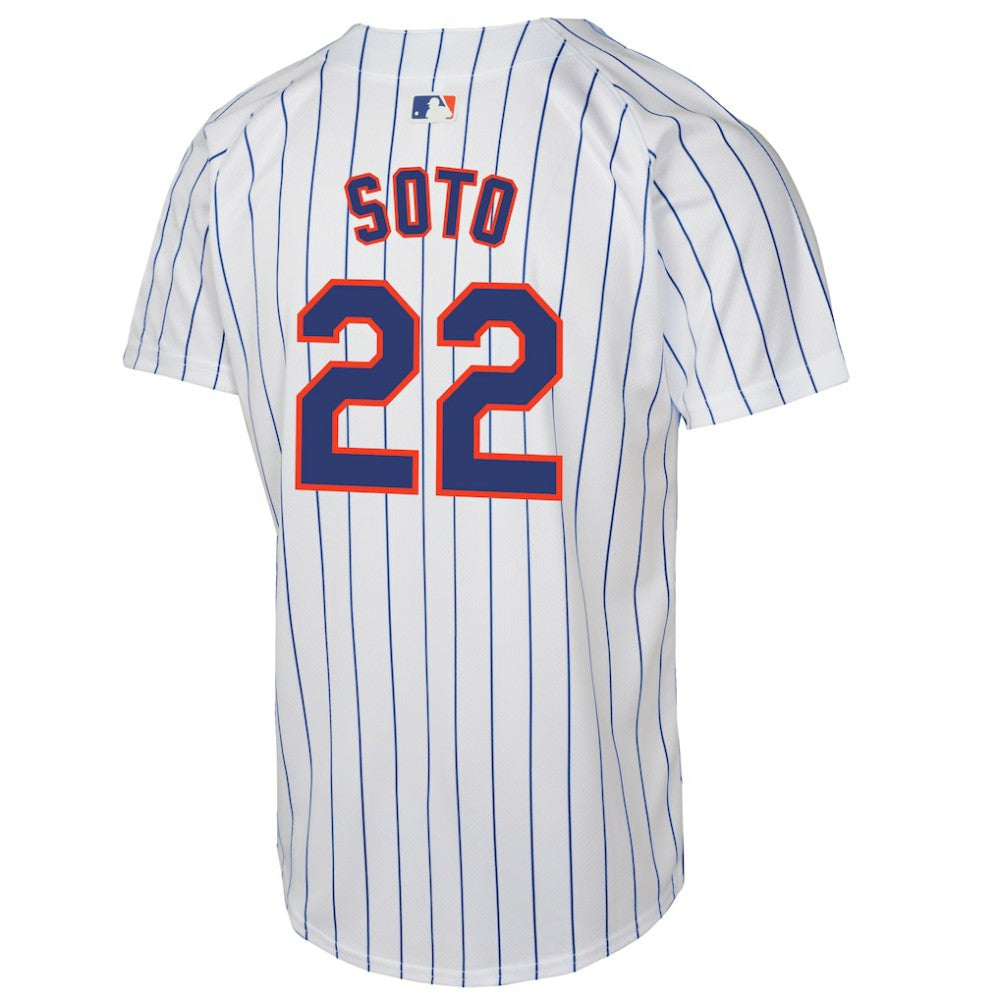 Juan Soto New York Mets Nike Youth Home Game Player Jersey - MLB Jerseys