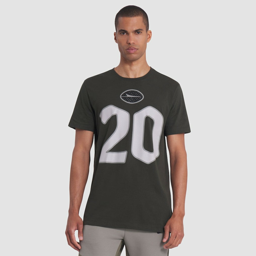 New York Jets Breece Hall  2025 Rivalries Collection Player Name & Number T-Shirt | NFL Outlet