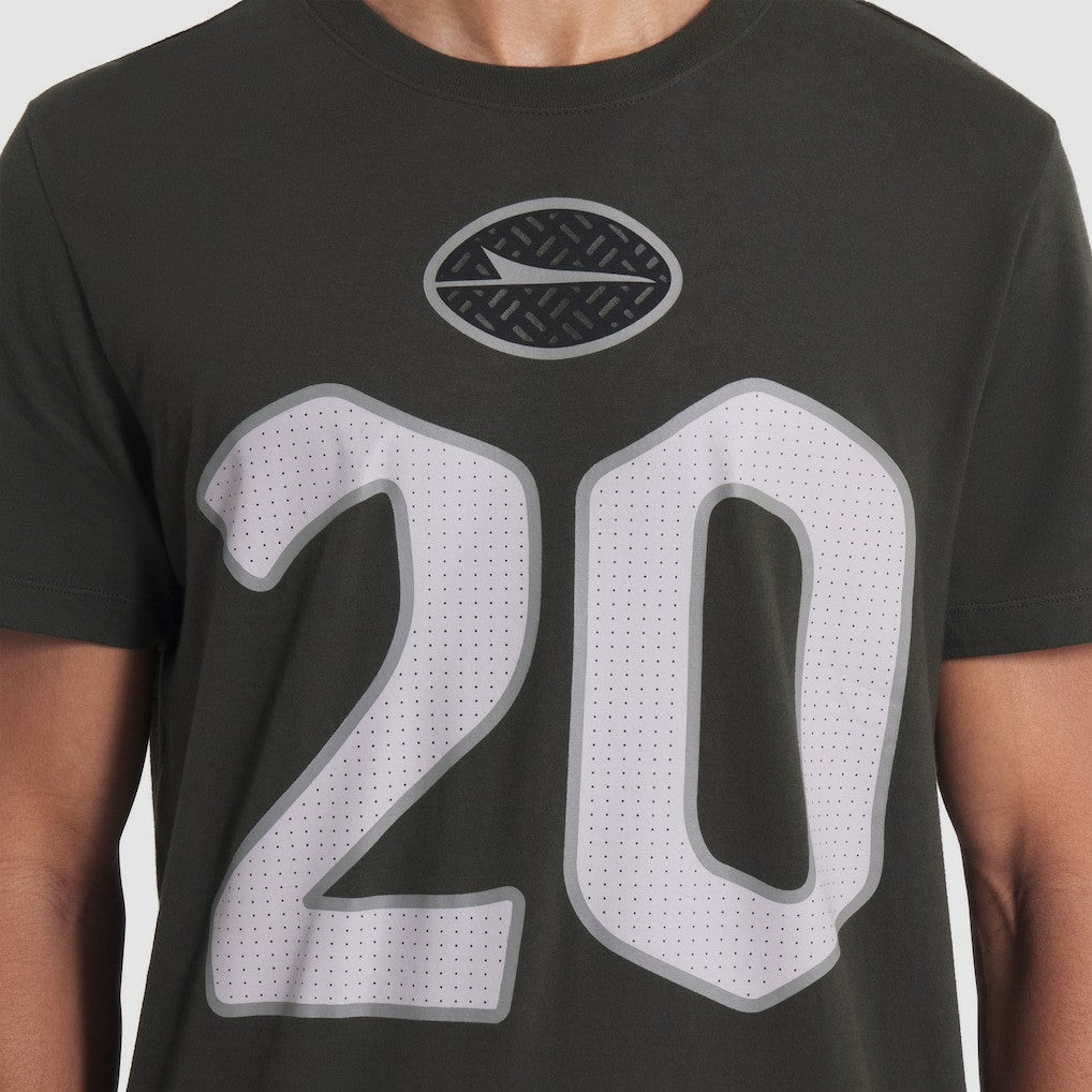 New York Jets Breece Hall  2025 Rivalries Collection Player Name & Number T-Shirt | NFL Outlet