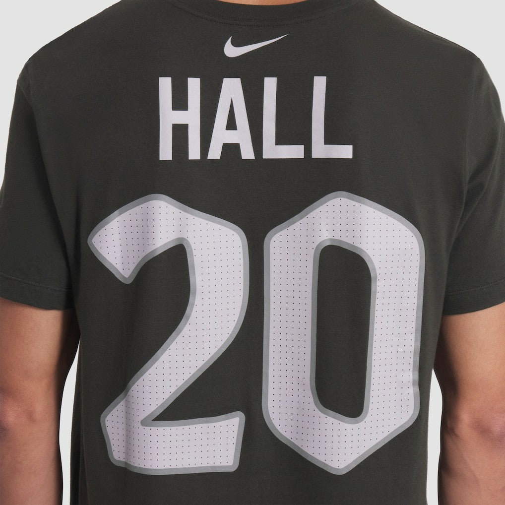 New York Jets Breece Hall  2025 Rivalries Collection Player Name & Number T-Shirt | NFL Outlet