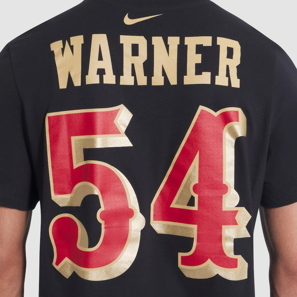 San Francisco 49ers Fred Warner  2025 Rivalries Collection Player Name & Number T-Shirt | NFL Near me