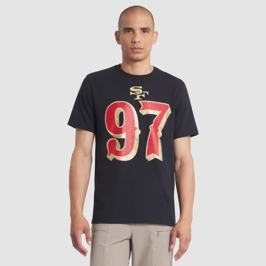 San Francisco 49ers Nick Bosa  2025 Rivalries Collection Player Name & Number T-Shirt | NFL Near me