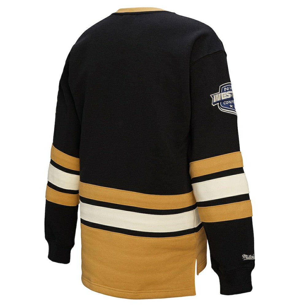 Vegas Golden Knights Mitchell & Ness Women's Heritage Lace-Up Pullover Sweatshirt -  NHL Sweatshirts